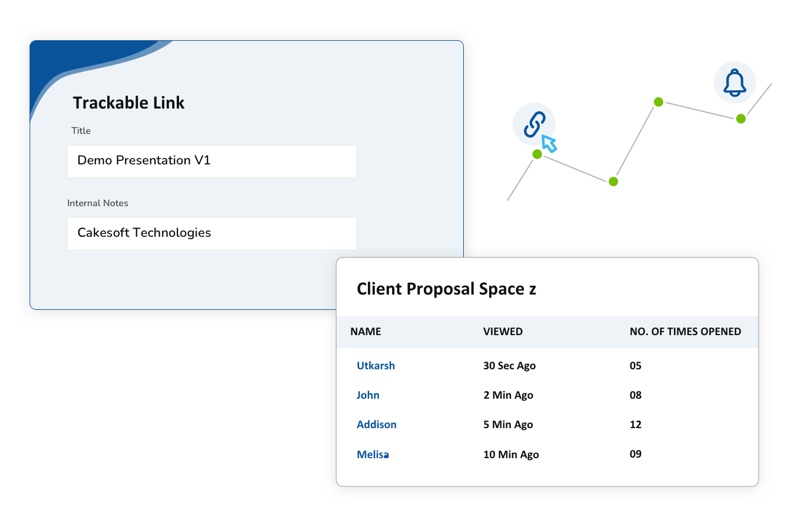 sales jarvis automation tool trackable url and attachments